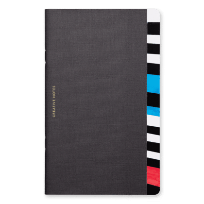 Black notebook