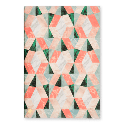 Notebook with marble shaped cover