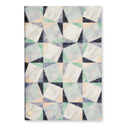 Notebook with marble shaped cover