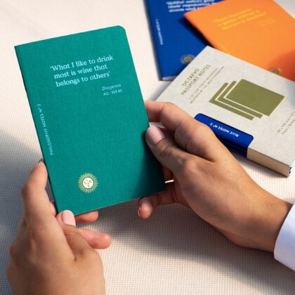 Green passport notebook