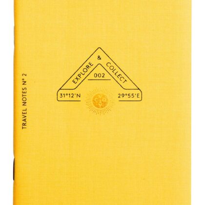 Travel Notes Passport Yellow
