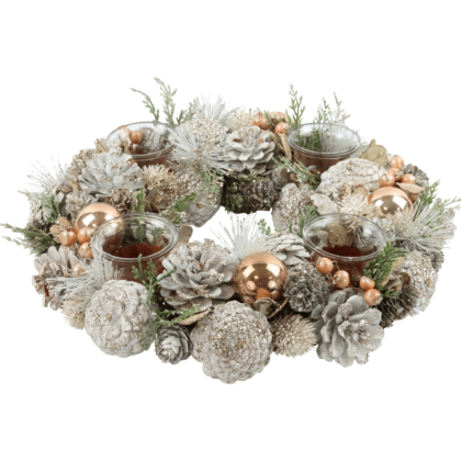 Wreath Carnel Candle Holder