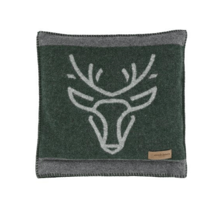 Green Deer Head Cushion
