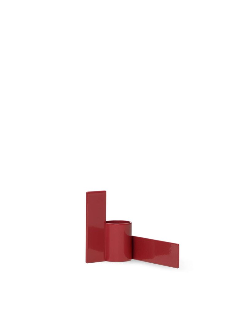 Red Icon Candle Holder