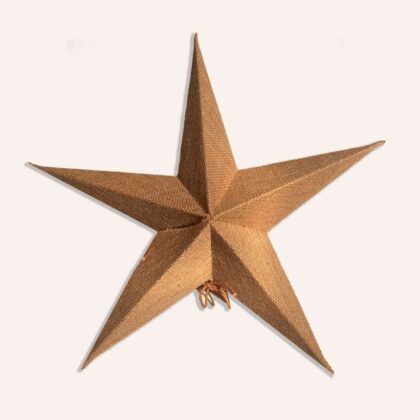 Natural Star-Shaped Lampshade