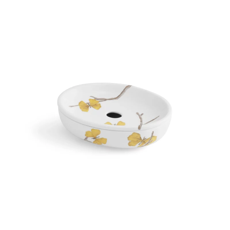 Butterfly Ginkgo Bath Collection - Soap Dish
