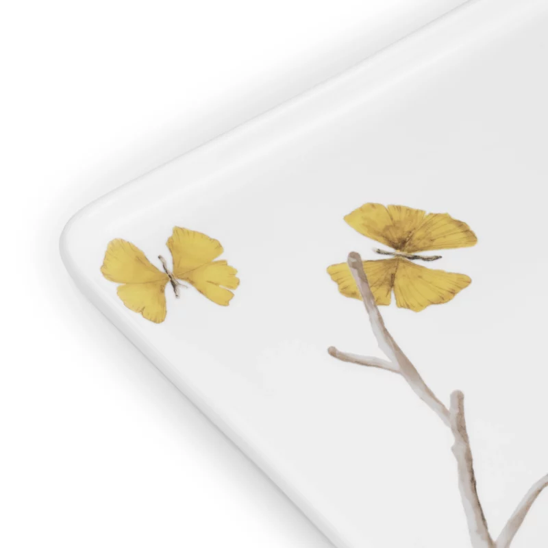 Butterfly Ginkgo Bath Collection - Vanity Tray