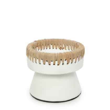 The Pretty Candle Holder - White Natural - Small