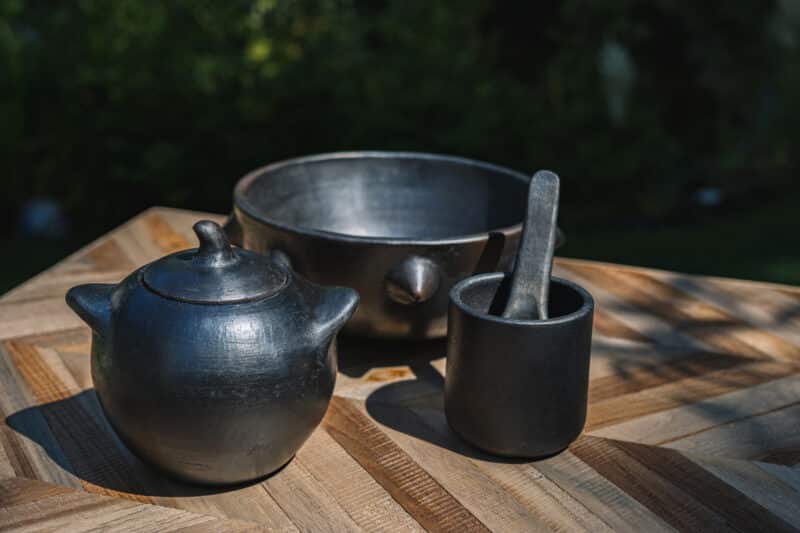 Black-Burnt Tableware Collection