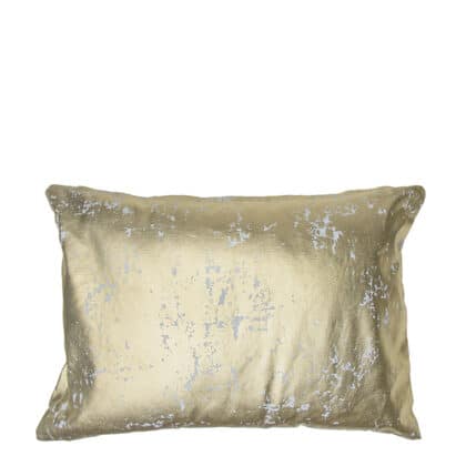 Golden Pillow with Decorations