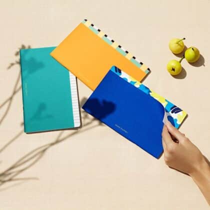 Colorful notebook