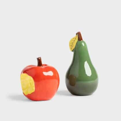 Salt & Pepper in the shape of apple and pear