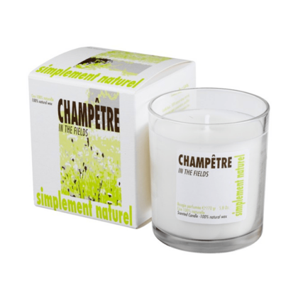 In the fields scented candle ambiance des alpes