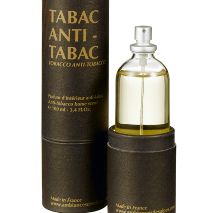 Anti-Tobacco home fragrance spray ambiances des alpes