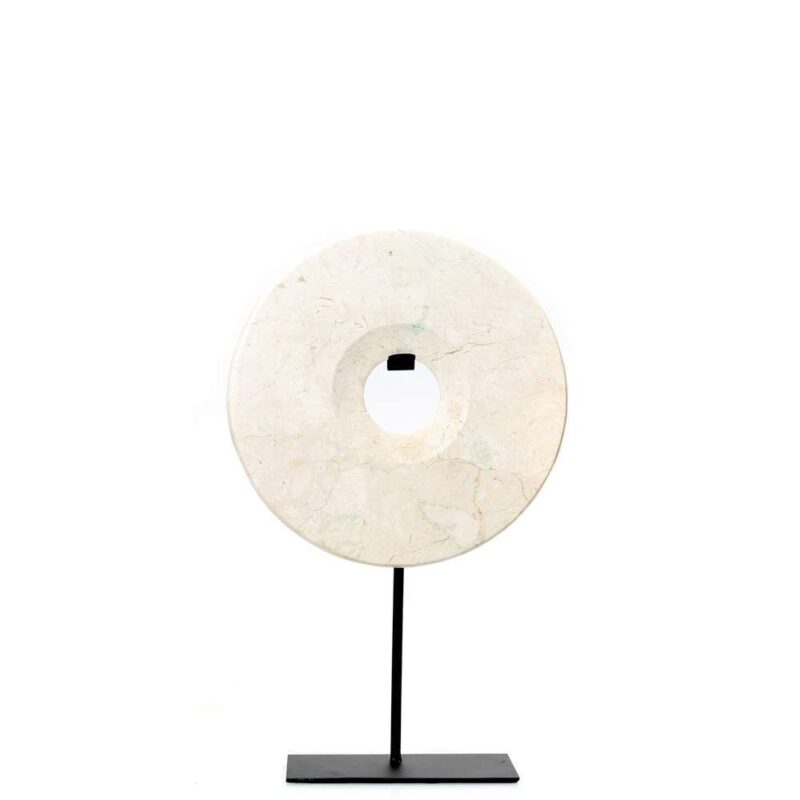 marble disc on stand bazar bizar