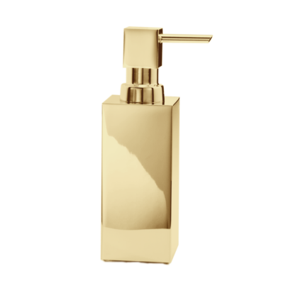 Gold soap dispenser bathroom decor Walther