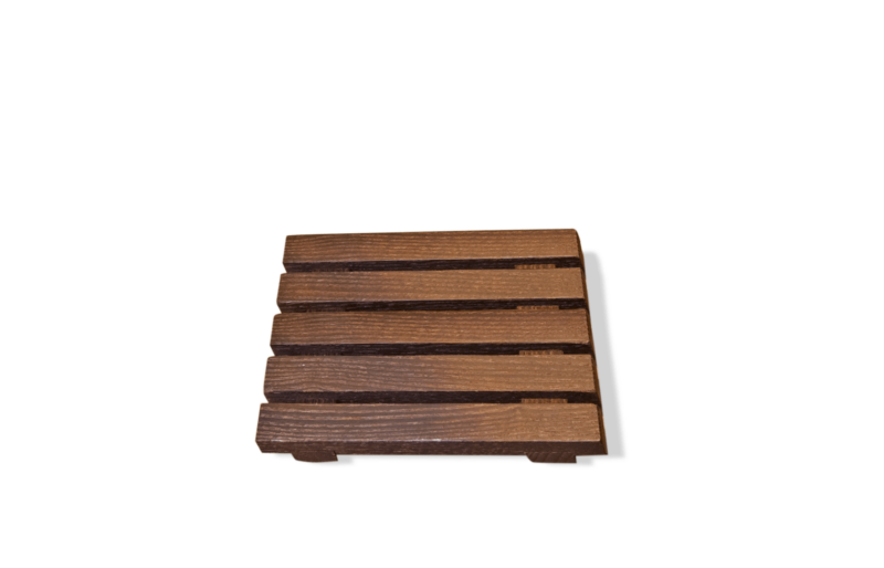 soap bench in dark wood decor Walther
