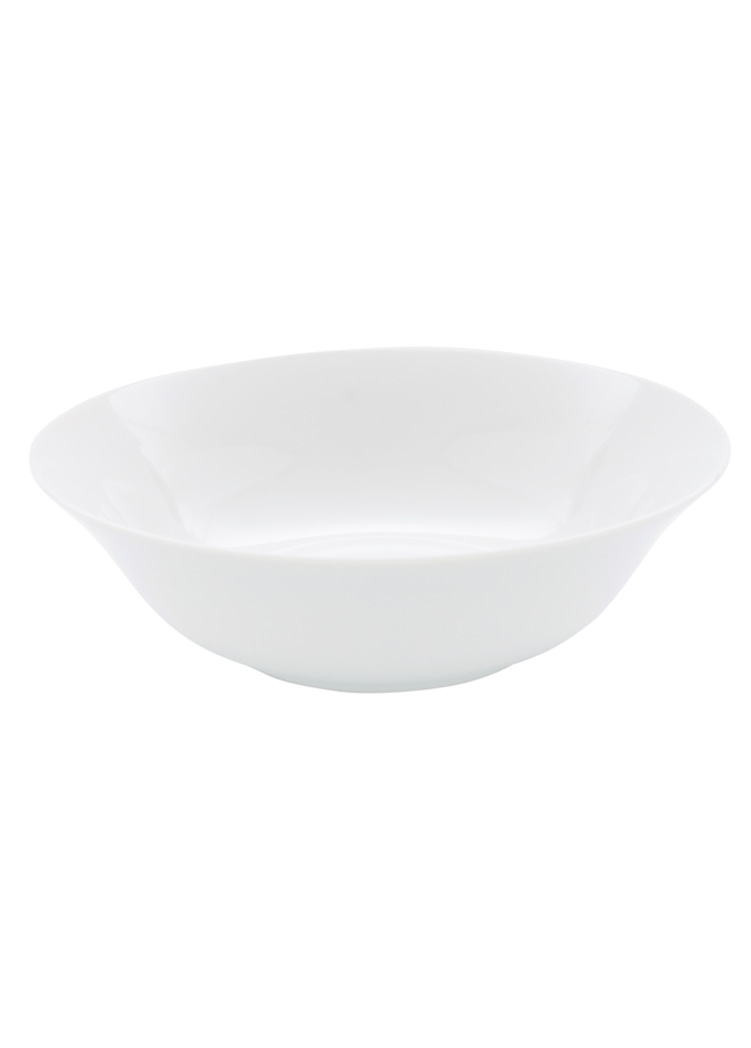 classic salad bowl 23 cm white porcelain pordamsa