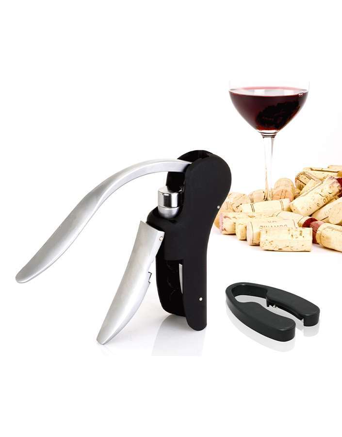 The corkscrew wine opener bottle opener