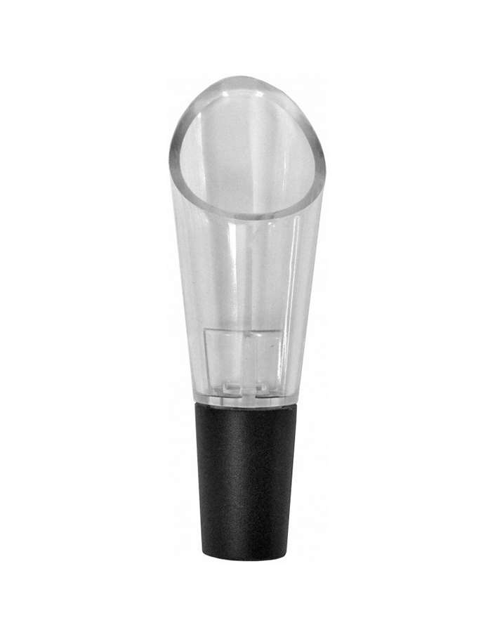 Easy acrylic wine pourer and aerator. Perfect for aerating your bottle of wine